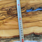 Large Olive Wood Slab | Live Edge Wood Plank for Table, Desk & Furniture.