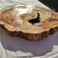 Natural Olive Wood Slab | Live Edge Olive Wood Slice for Craft, Woodworking.