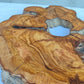 200+ Year Live Edge Olive Wood with Natural Voids for Epoxy Table.
