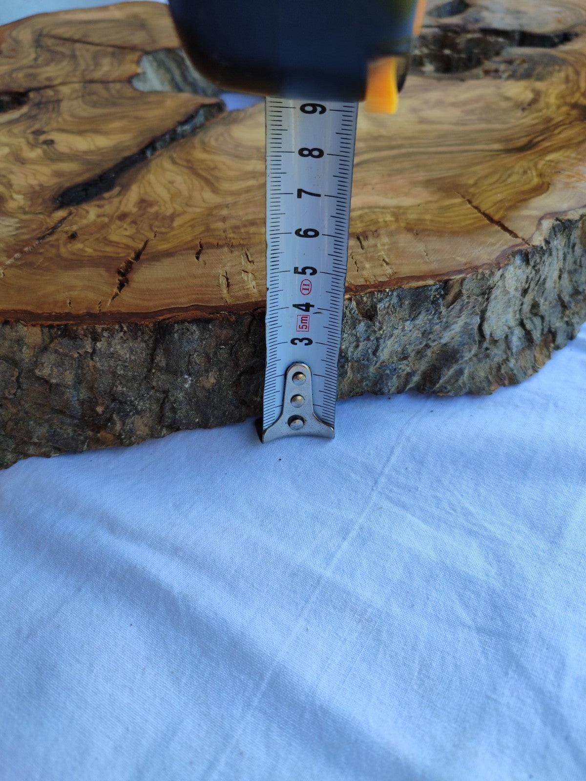 200+ Year Live Edge Olive Wood with Natural Voids for Epoxy Table.