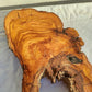 Large Olive Wood Slab 200+ Years | Live Edge Wood Slice 50x34cm for Epoxy.