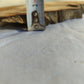 Long Olive Wood Slab | Live Edge Wood Slice for Sculptural Wall Art & Decor.