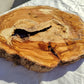 Natural Olive Wood Slab | Live Edge Olive Wood Slice for Craft, Woodworking.