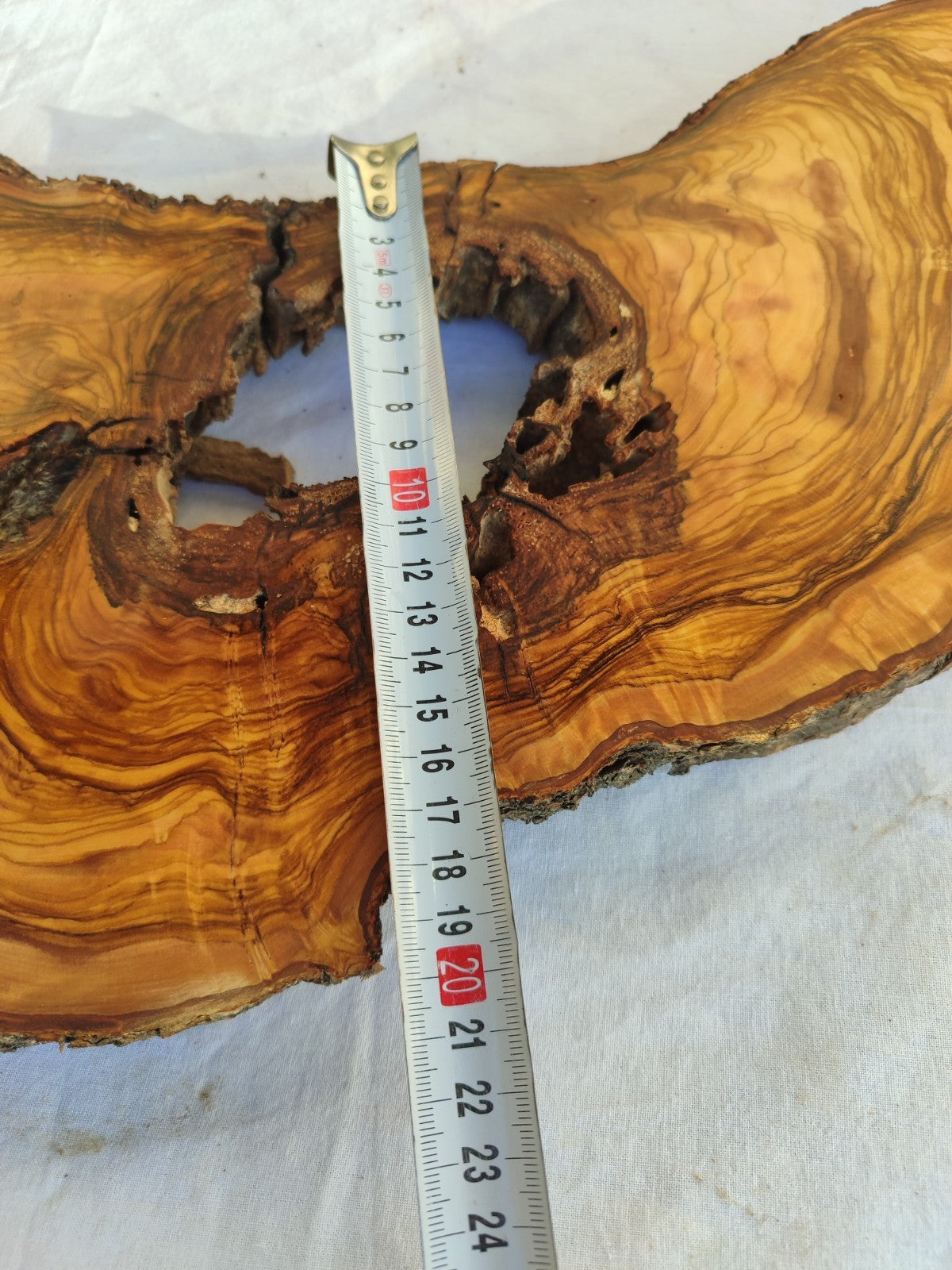 200+ Year Old Olive Wood Slab | Long Live Edge Olive Wood Slice.