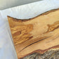 Extra Long Olive Wood Slab | Live Edge Wood Plank for Epoxy Table & Furniture.