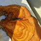 Large Olive Wood Slab 200+ Years | Live Edge Wood Slice 50x34cm for Epoxy.