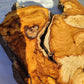 200+ Year Old Live Edge Olive Wood Slice for Epoxy Resin Art.