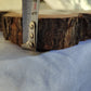 Large Olive Wood Slab 200+ Years | Live Edge Wood Slice 50x34cm for Epoxy.