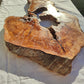 200+ Year Old Olive Wood Slab | Large Live Edge Olive Wood Slice with Voids.