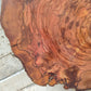 Rare Live Edge Olive Wood Slab - Premium 100% Natural - Unique Grain - Sustainable Luxury - 32x38x2.49 cm