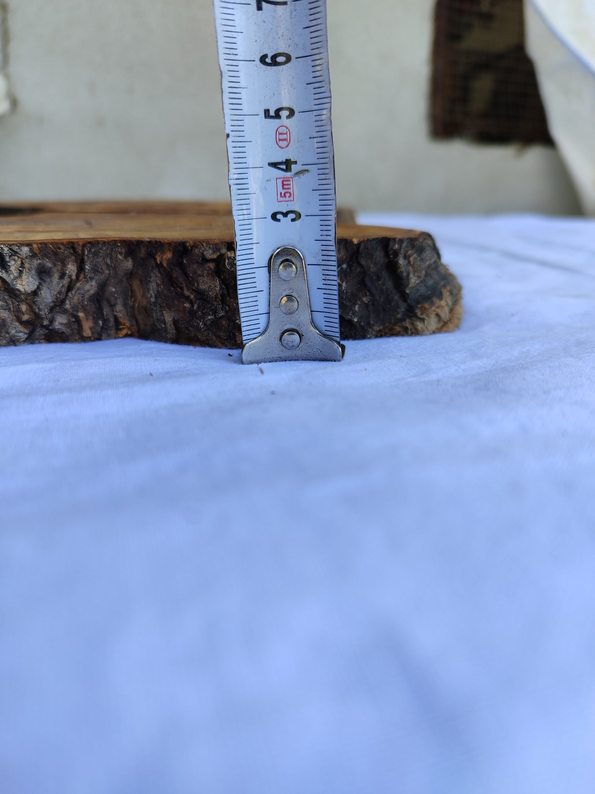 Rare Live Edge Olive Wood Slab 29x40cm | Unique Grain for Epoxy Guitar & Luxury Crafts | Ultra-Dry 3% Moisture Lumber