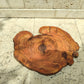 Rare Olive Wood Slab – Live Edge Unique Grain, Sustainable Luxury, 32x40x2.5cm