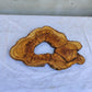 Rare Olive Wood Live Edge Slab 25x39cm - Unique Grain Epoxy Resin Wood for Clock & Guitar Body - Sustainable Luxury &
