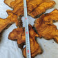 Rare Olive Wood Slab 53x55cm - Live Edge for Epoxy Resin & Coffee Table.