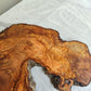 Live Edge Olive Wood Slab 39x53cm Epoxy Resin Coffee Table