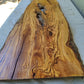 Rare Olive Wood Live Edge Slab – 28x80x3 cm – Unique Grain, Sustainable Luxury, Super Dry & Natural Luster for Epoxy, Table & Craft