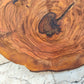 Rare Olive Wood Live Edge Slab - Unique Grain - Sustainable Luxury for Epoxy & Luxury Crafts (30x38 cm)