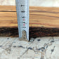 Rare Olive Wood Live Edge Slab – 35x79x2.7 cm – Natural Luster, Unique Grain, Sustainable Luxury