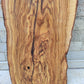 Rare Olive Wood Live Edge Slab – 33x78cm Premium Sustainable Luxury for Epoxy, Table & Craft