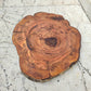 Rare Olive Wood Slab – Live Edge, Unique Grain, Sustainable Luxury – 32x38x2.5 cm