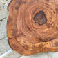 Rare Olive Wood Slab – Live Edge, Unique Grain – 32x38x2.5cm – Sustainable Luxury for Epoxy, Coffee Table & Guitar