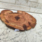 Rare Live Edge Olive Wood Slab – 33x40cm, Unique Grain, Natural Luster, Sustainable Luxury for Epoxy & Crafts