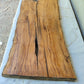 Rare Olive Wood Live Edge Slab – 31x78x3 cm, Unique Grain, Sustainable Luxury