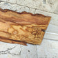 Rare Olive Wood Live Edge Slab – 23x77x2.7cm Ultra‑Dry, Natural Luster, Unique Grain, Sustainable Luxury for Epoxy & High‑End Crafts
