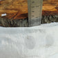 Epoxy Resin Olive Wood Slab Live Edge 37x50cm Coffee Table