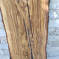 Rare Olive Wood Live Edge Slab – 35x79x2.7 cm – Natural Luster, Unique Grain, Sustainable Luxury