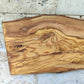 Rare Olive Wood Live Edge Slab – 23x77x2.7cm Ultra‑Dry, Natural Luster, Unique Grain, Sustainable Luxury for Epoxy & High‑End Crafts