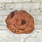 Rare Olive Wood Slab – Live Edge, Unique Grain, Sustainable Luxury – 32x38x2.5 cm