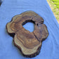 Rare Olive Wood Live Edge Slab 27x37cm | Super Dry 3% Moisture | Exotic Lumber for Epoxy Resin Luthier & Luxury Crafts