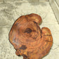 Rare Olive Wood Slab – Live Edge Unique Grain, Sustainable Luxury, 32x40x2.5cm