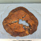 Rare Olive Wood Live Edge Slab – Unique Grain, Premium Natural Luster, 36x38x2.5 cm – Sustainable Luxury for Epoxy & Artisan Crafts
