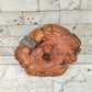 Rare Olive Wood Live Edge Slab – 32x40 cm Premium Sustainable Luxury, Unique Grain & Natural Luster