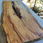 Rare Olive Wood Slab – Live Edge, Unique Grain, Sustainable Luxury, 30x80x2.7 cm, Epoxy Friendly, Natural Luster