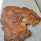 Rare Live Edge Olive Wood Slab – 37x43x2.5 cm, Natural Luster, Unique Grain, Sustainable Luxury for Epoxy & Art