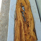 Rare Olive Wood Live Edge Slab – 28x80x3 cm – Unique Grain, Sustainable Luxury, Super Dry & Natural Luster for Epoxy, Table & Craft