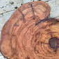 Rare Live Edge Olive Wood Slab – 33x40cm, Unique Grain, Natural Luster, Sustainable Luxury for Epoxy & Crafts