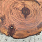 Rare Live Edge Olive Wood Slab – 33x40cm, Unique Grain, Natural Luster, Sustainable Luxury for Epoxy & Crafts