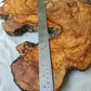 Live Edge Olive Wood Slab 39x53cm Epoxy Resin Coffee Table