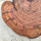 Rare Live Edge Olive Wood Slab – 33x40cm, Unique Grain, Natural Luster, Sustainable Luxury for Epoxy & Crafts