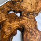 Rare Olive Wood Live Edge Slab 46x66cm - Super Dry Unique Grain for Epoxy Resin Art, Coffee Table & Luthier Craft - Sustainable Luxury.