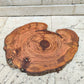 Rare Live Edge Olive Wood Slab – 33x40cm, Unique Grain, Natural Luster, Sustainable Luxury for Epoxy & Crafts