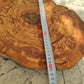 Rare Olive Wood Slab – Live Edge, Unique Grain, Sustainable Luxury – Premium Natural Luster for Epoxy & Artisan Crafts (31x37x2.5 cm)