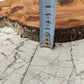 Rare Olive Wood Live Edge Slab – 31x40cm Premium Sustainable Luxury, Unique Grain, Natural Luster, Epoxy Friendly