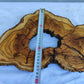 Rare Olive Wood Slab 27x40cm • Live Edge for Epoxy Resin • Dried Luthier Timber • Unique Grain Luxury DIY Material