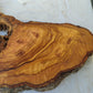 200+ Year Old Olive Wood Slab | Live Edge Olive Wood Slice with Natural Void for Epoxy Art.
