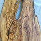 Rare Live Edge Olive Wood Slab – Unique Grain, Sustainable Luxury for Epoxy, Table & Crafts